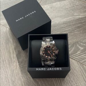 Marc By Marc Jacobs MBM8596 Rock Crystal Black Stainless Steel Women's Watch